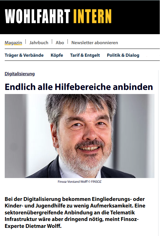 Endlich alle Hilfebereiche anbinden